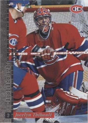 1996-97 Leaf Preferred - Jocelyn Thibault #73
