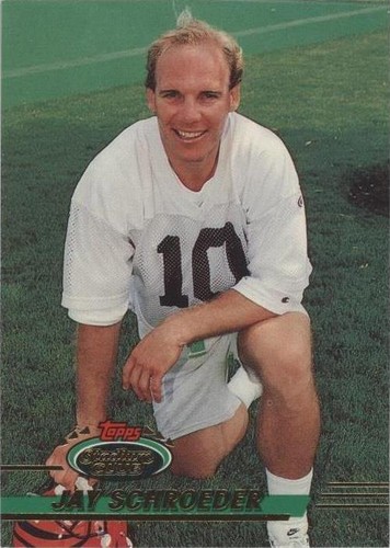1993 Topps Stadium Club Jay Schroeder #314