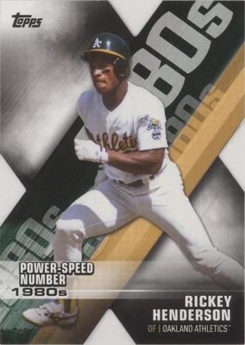 2020 Topps - Rickey Henderson #DOD-19