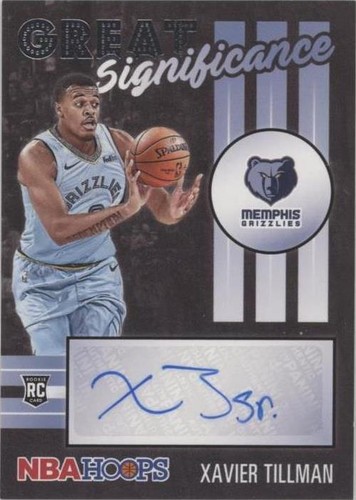 2020-21 Panini NBA Hoops - Xavier Tillman #GS-XAT