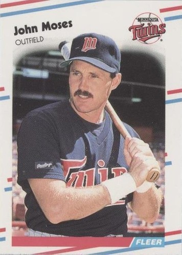 1988 Fleer Update - John Moses #U-45