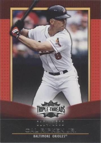 2011 Topps Triple Threads - Cal Ripken #8