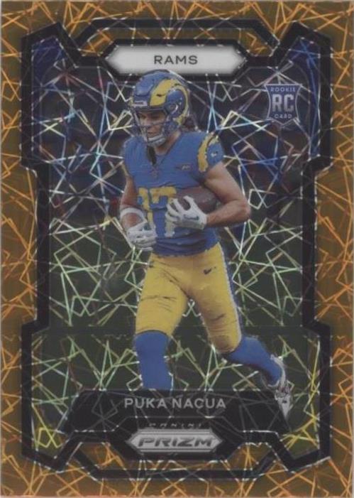2023 Panini Prizm - Rookies Lazer Prizm #357 Puka Nacua (RC)