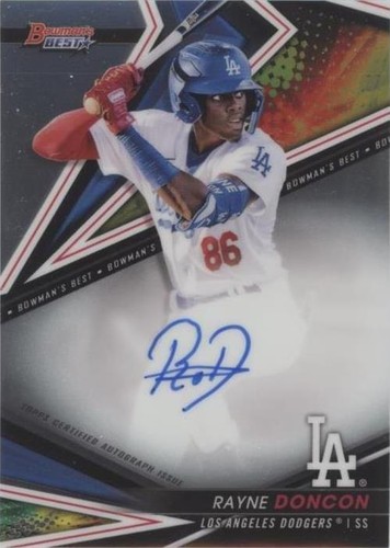 2022 Bowman's Best - Rayne Doncon #B22-RD