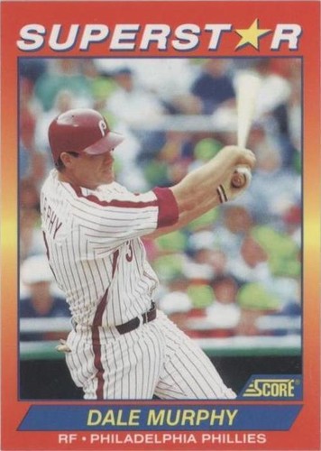 1992 Score 100 Hottest Players - Dale Murphy #40