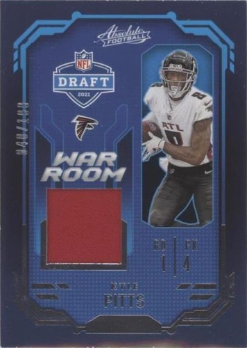 2021 Panini Absolute Kyle Pitts #WRM-KPI