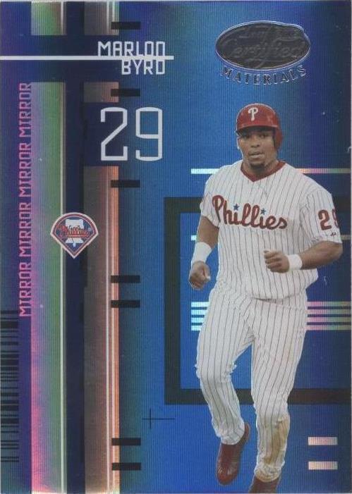 Materiales certificados Leaf 2005 - Marlon Byrd #106