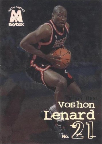 1998-99 Skybox Molten Metal - Voshon Lenard #45