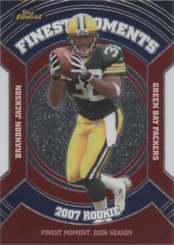 2007 Topps Finest Brandon Jackson #RFM-BJ