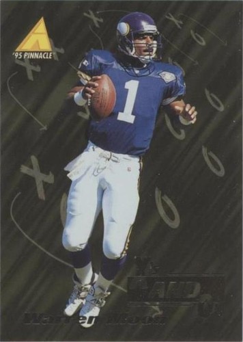 1995 Pinnacle Club Collection Warren Moon #178