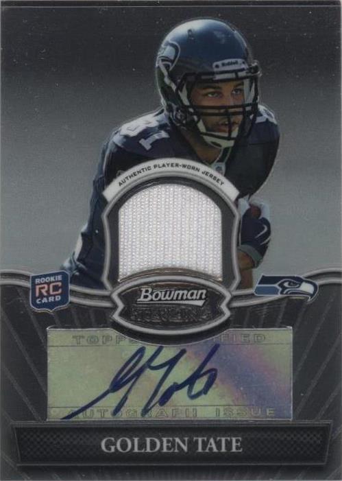 2010 Bowman Sterling Golden Tate #BSAR-GT