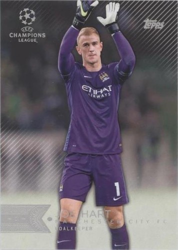 2015-16 Topps UCL Showcase Joe Hart #87