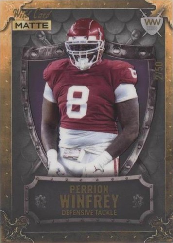 2022 Wild Card MATTE Perrion Winfrey #WW-41
