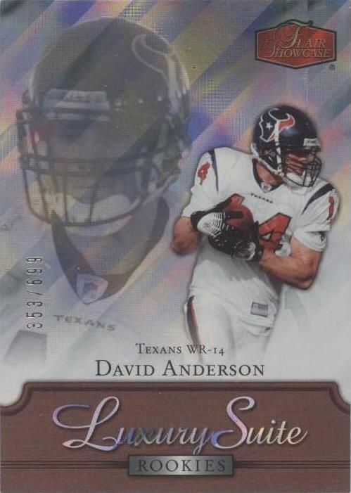 2006 Flair Showcase David Anderson #115