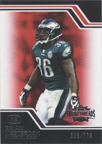 2008 Topps Triple Threads Brian Westbrook #32