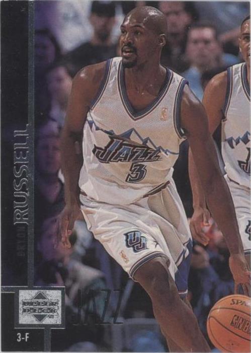 Cubierta superior 1997-98 - Bryon Russell #306
