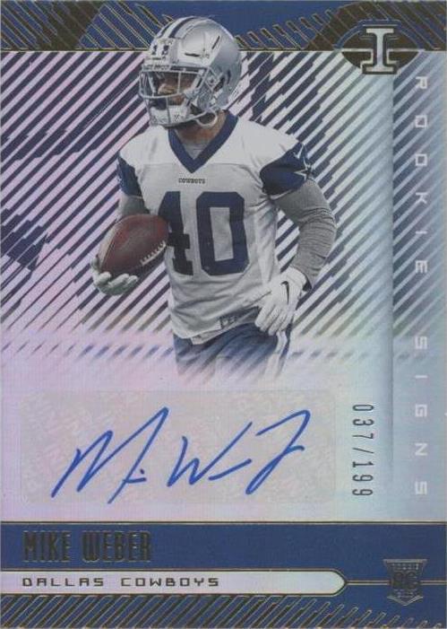 2019 Panini Illusions Mike Weber #RS-MIW