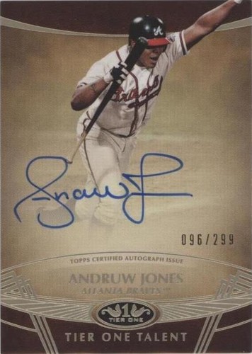 2019 Topps Tier One - Andruw Jones #TTA-AJO