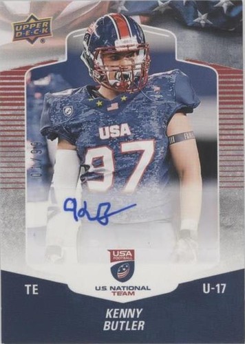2018 Upper Deck USA Football Kenny Butler #A-35