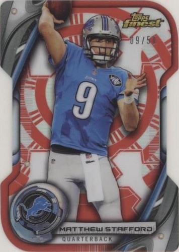 2015 Topps Finest Matthew Stafford #QBC-MS