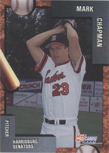 1992 Fleer ProCards Minor League - Mark Chapman #455