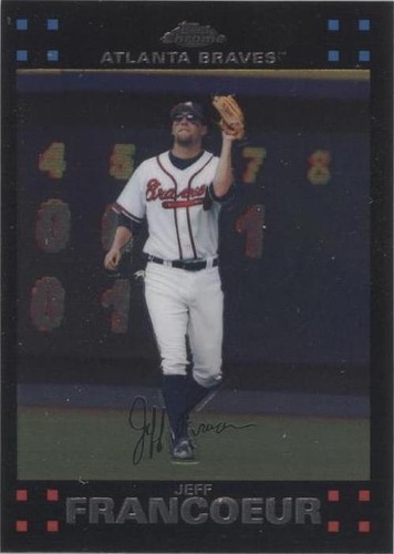 2007 Topps Chrome - Jeff Francoeur #172