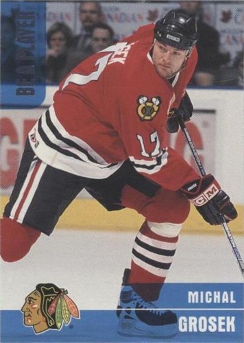 1999-00 In the Game Be A Player Memorabilia - Michal Grosek #342