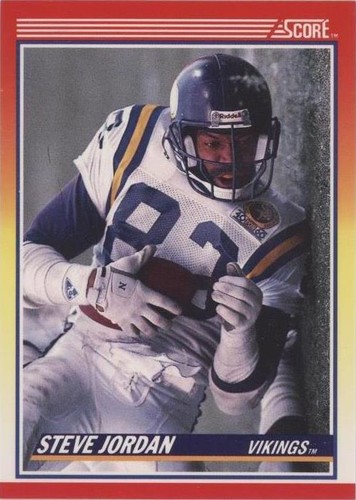 1990 Score Steve Jordan #284