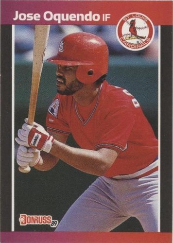 1989 Donruss - Jose Oquendo #319