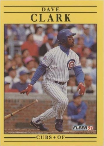 1991 Fleer - Dave Clark #417
