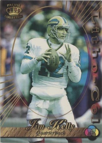 1996 Pacific Litho-Cel Jim Kelly #LITHO-11