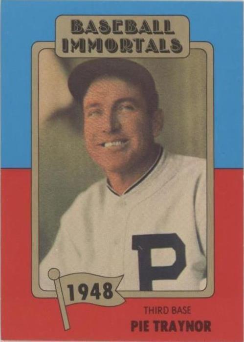 1980-87 SSPC Baseball Immortals - Pie Traynor #55