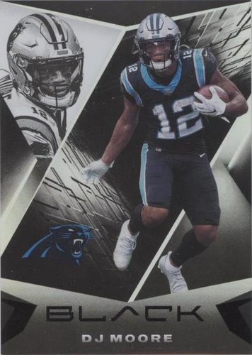 2021 Panini Black D.J. Moore #14