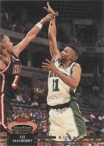 1992-93 Topps Stadium Club - Lee Mayberry #221