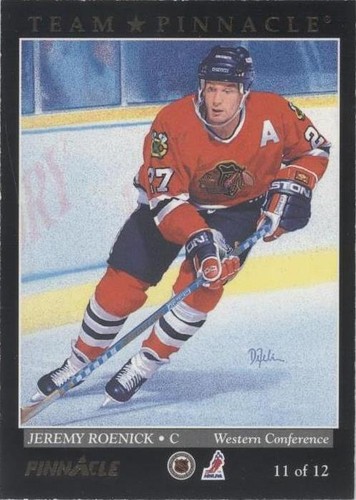 1993-94 Pinnacle - Eric Lindros Jeremy Roenick #11