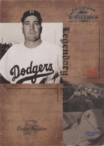 2004 Donruss Classics - Duke Snider #LS-28