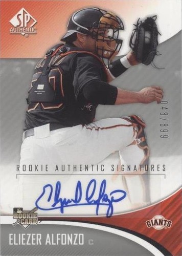 2006 SP Authentic - Eliezer Alfonzo #249
