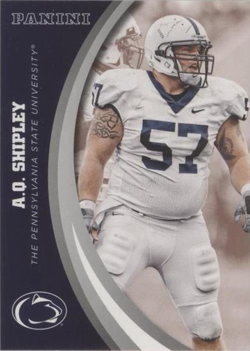2016 Panini Penn State Nittany Lions A.Q. Shipley #46