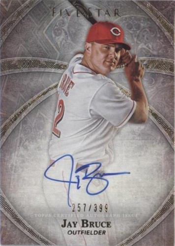 2014 Topps Five Star - Jay Bruce #FSA-JB