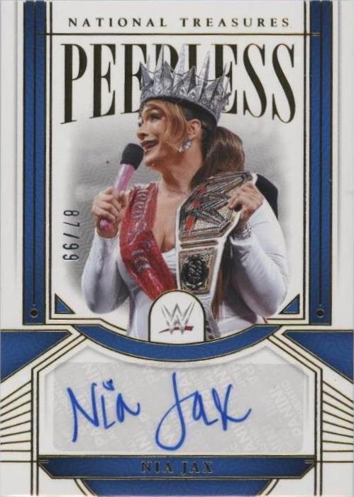 2024 Panini National Treasures WWE - Nia Jax #PL-NJX