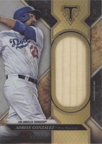 2017 Topps Triple Threads - Adrian Gonzalez #SJR-AG