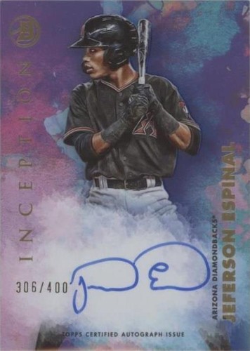 2021 Bowman Inception - Jeferson Espinal #PA-JE