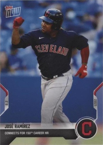 2021 Topps Now - Jose Ramirez #607