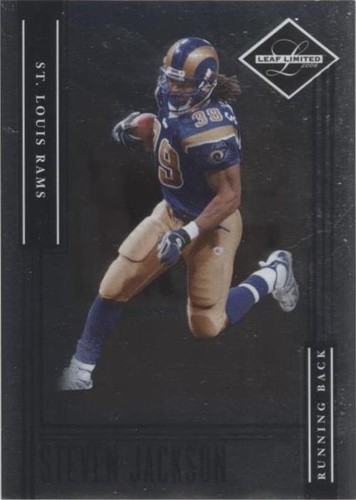 2006 Leaf Limited Steven Jackson #86