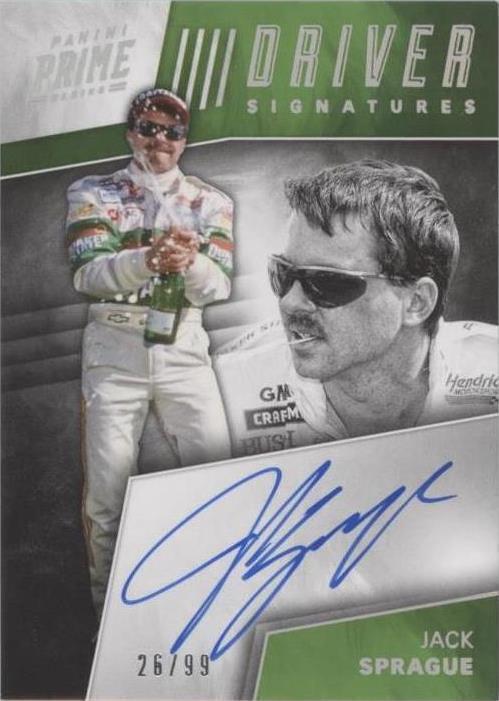 2018 Panini Prime Racing - Jack Sprague #DS-JS