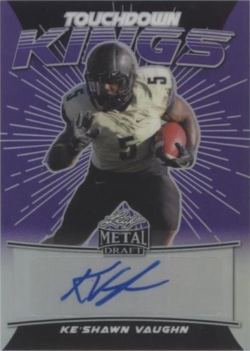 2020 Leaf Metal Draft Ke'Shawn Vaughn #TK-KSV