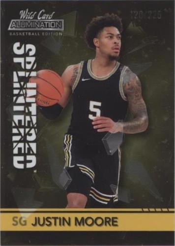 2021-22 Wild Card Alumination - Justin Moore #ASP-31