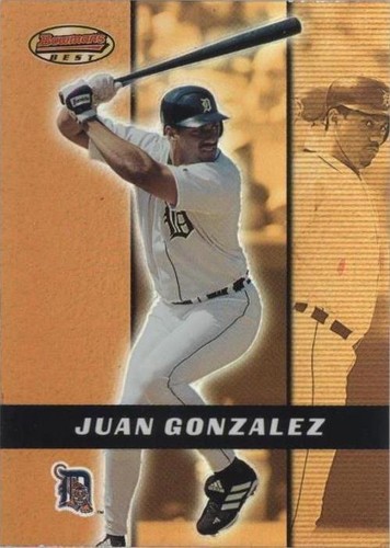 2000 Bowman's Best - Juan González #38