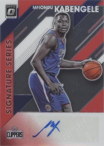 2019-20 Panini Donruss Optic - Mfiondu Kabengele #SS-MFK