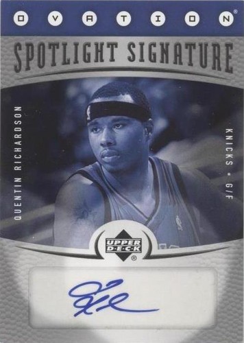 2006-07 Upper Deck Ovation - Quentin Richardson #SS-QR